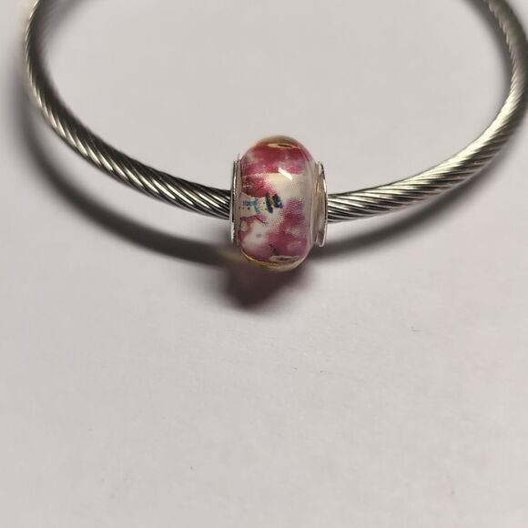 Silver‎ Christmas Snowman Charm for Pandora Style Bracelet - Picture 4 of 5